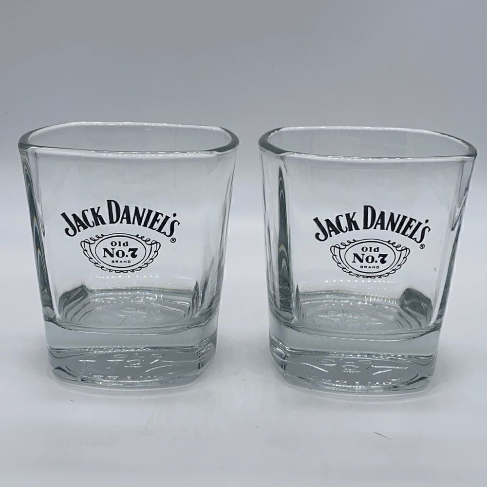 JackāDanielsāGlassĀ WhiskeyāGlassesāSetāofā2